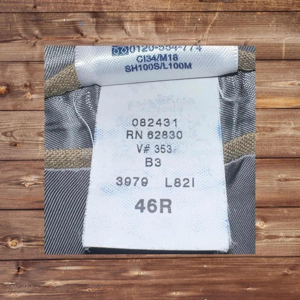 Lands’ End Tan Blazer 46R - Men’s Professional Suit Jacket